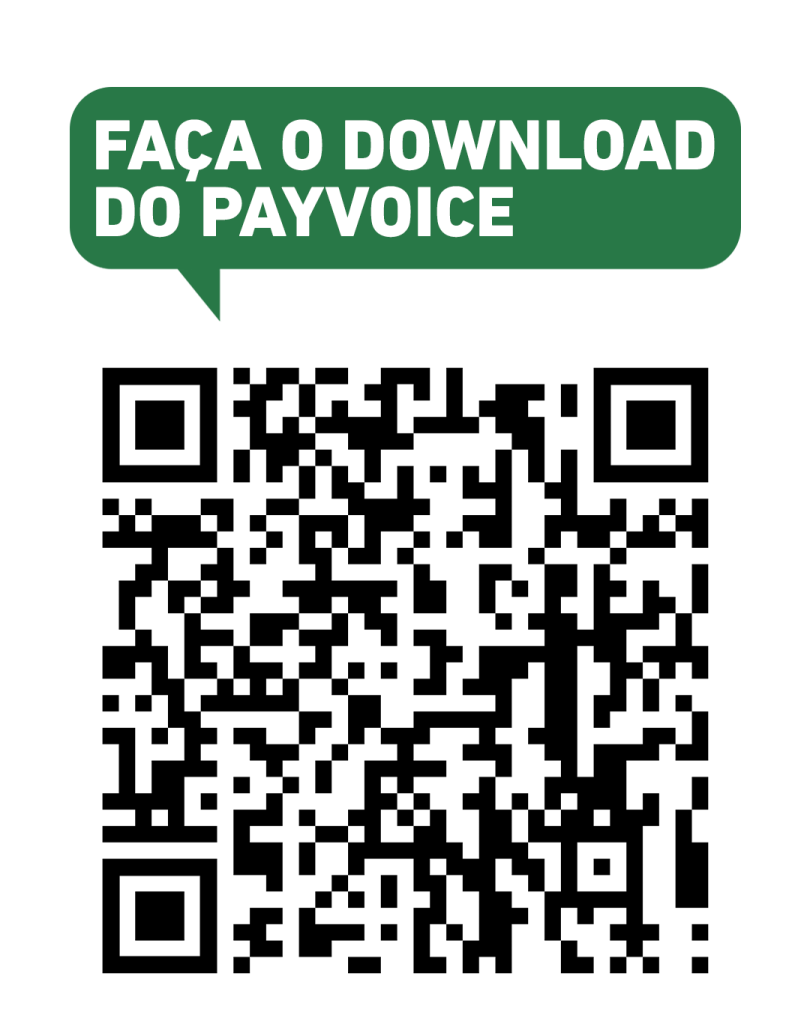 QR Code para download do aplicativo Payvoice